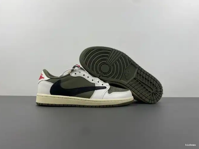 Cheap OG TRAVIS JORDAN X OLIVE AIR DM7866-200 MEDIUM LOW SCOTT 1 0328